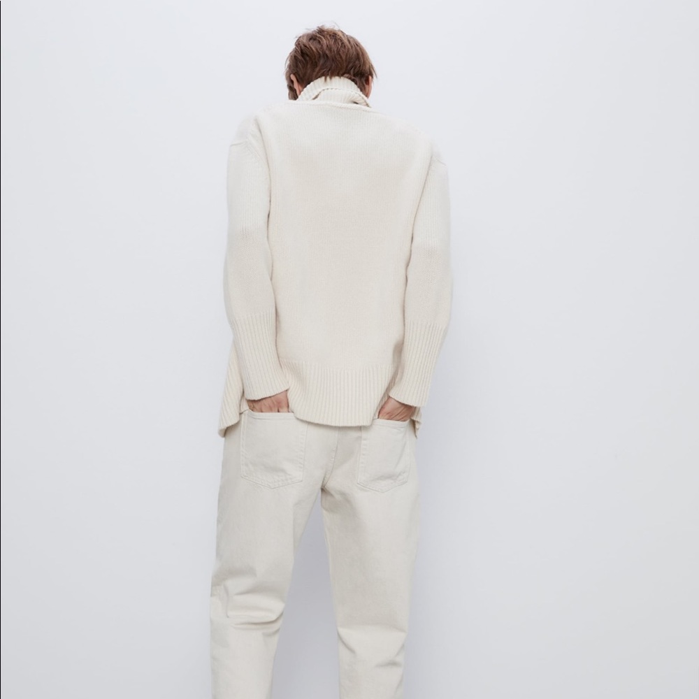 LAST 1️⃣-NWT Zara Cashmere Turtleneck Sweater - Picture 4 of 10